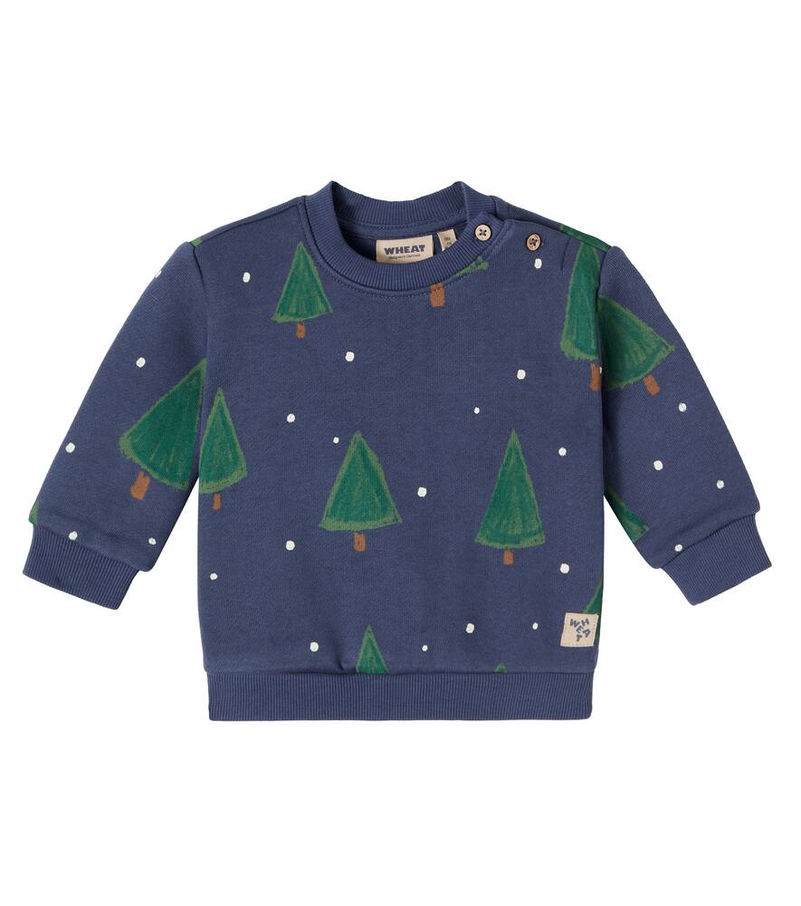 

Детский свитшот Sandro с принтом из хлопка Wheat, Greyblue Holiday