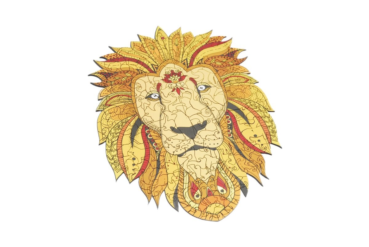 

Деревянный пазл Premium Eco Lion Jigsaw 250 деталей. Размер А3 Drewyan