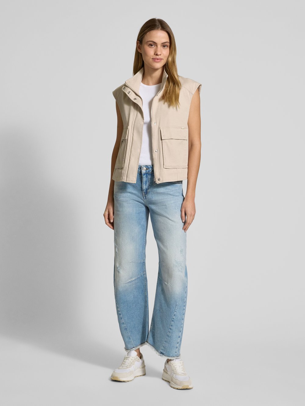 

Джинсы Smarty Wide Leg Fit с потертостями, модель «Smarty» ETIQUETT ESSENTIALS