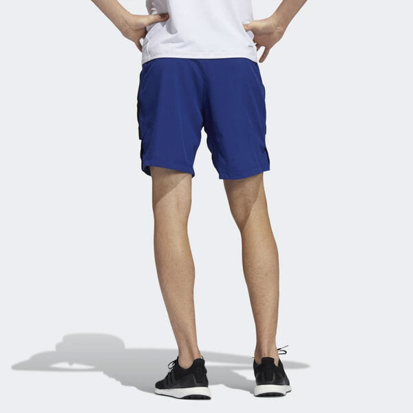 Шорты adidas Colorblock Gym Sports Shorts Blue, синий — фото 3