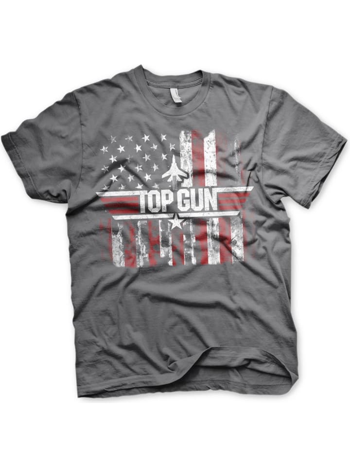 

Футболка TOP GUN, серый