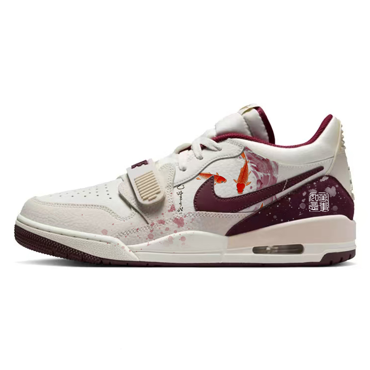 

Jordan Баскетбольные кроссовки Legacy 312 Vintage, низкие, мужские, коричневые/белые