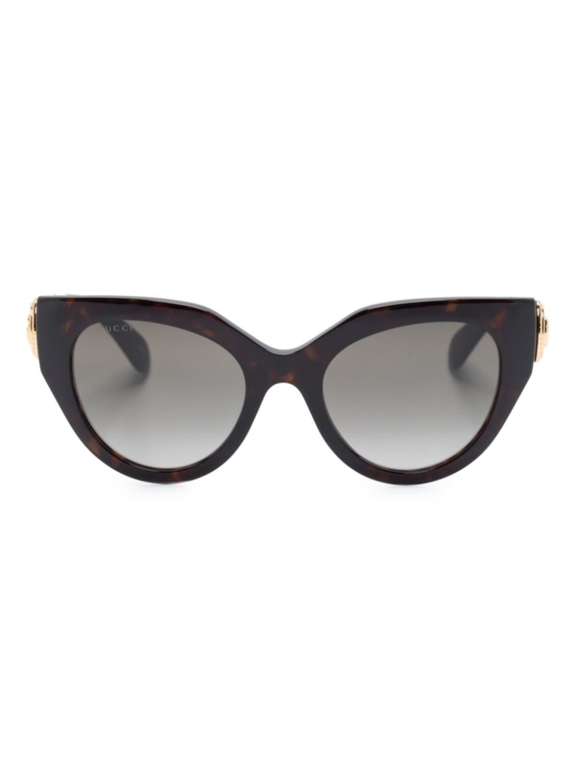 

Солнцезащитные очки в оправе 'кошачий глаз' с логотипом Gucci Eyewear, коричневый