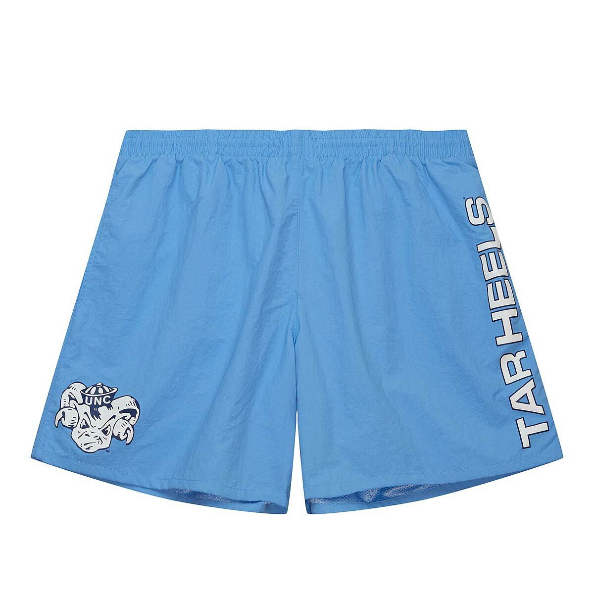 

Шорты NCAA NORTH CAROLINA TARHEELS TEAM HERITAGE WOVEN SHORTS Mitchell And Ness, цвет Hellblau