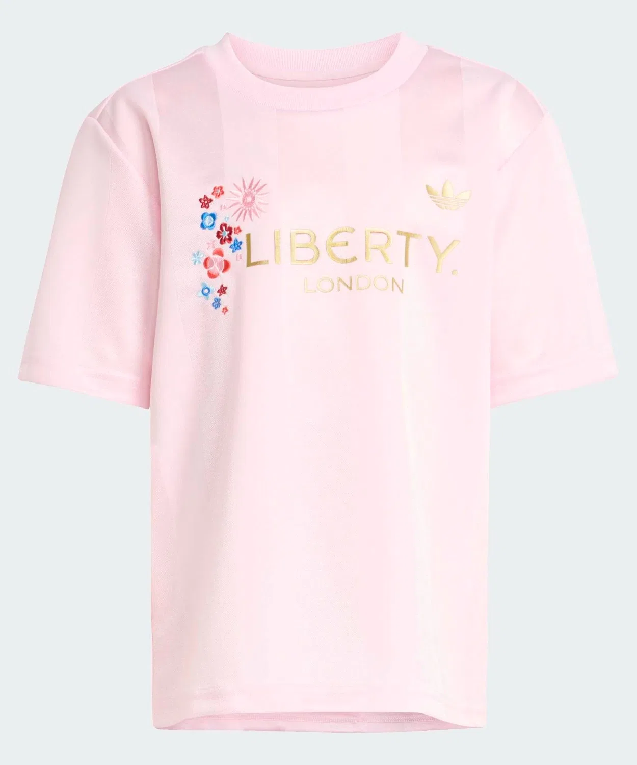 Сет из юбки и футболки adidas Originals x Liberty London розовый — фото 3