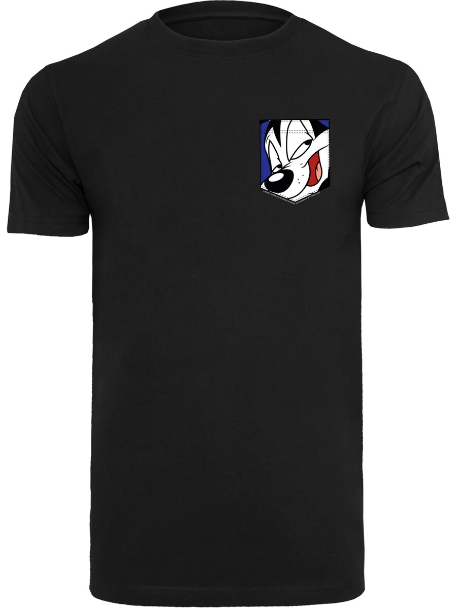 

Рубашка F4NT4STIC Looney Tunes Pepe Le Pew Face, черный