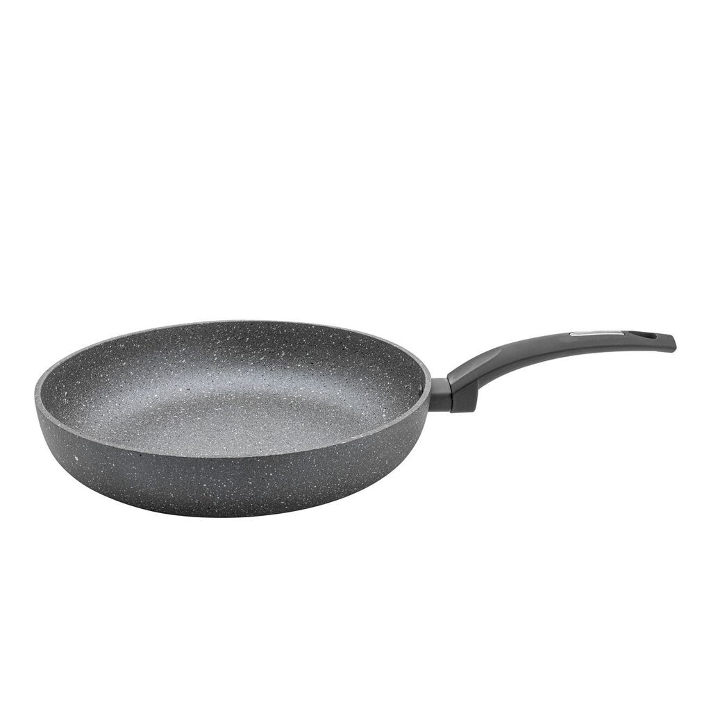 

FLORINA - Сковорода LAVA STONE | диаметр 30 см | Индукционная глубокая кастрюля | Универсальная сковорода с антипригарным покрытием | Подходит для индукционной, газовой и электрической плиты (серого цвета)