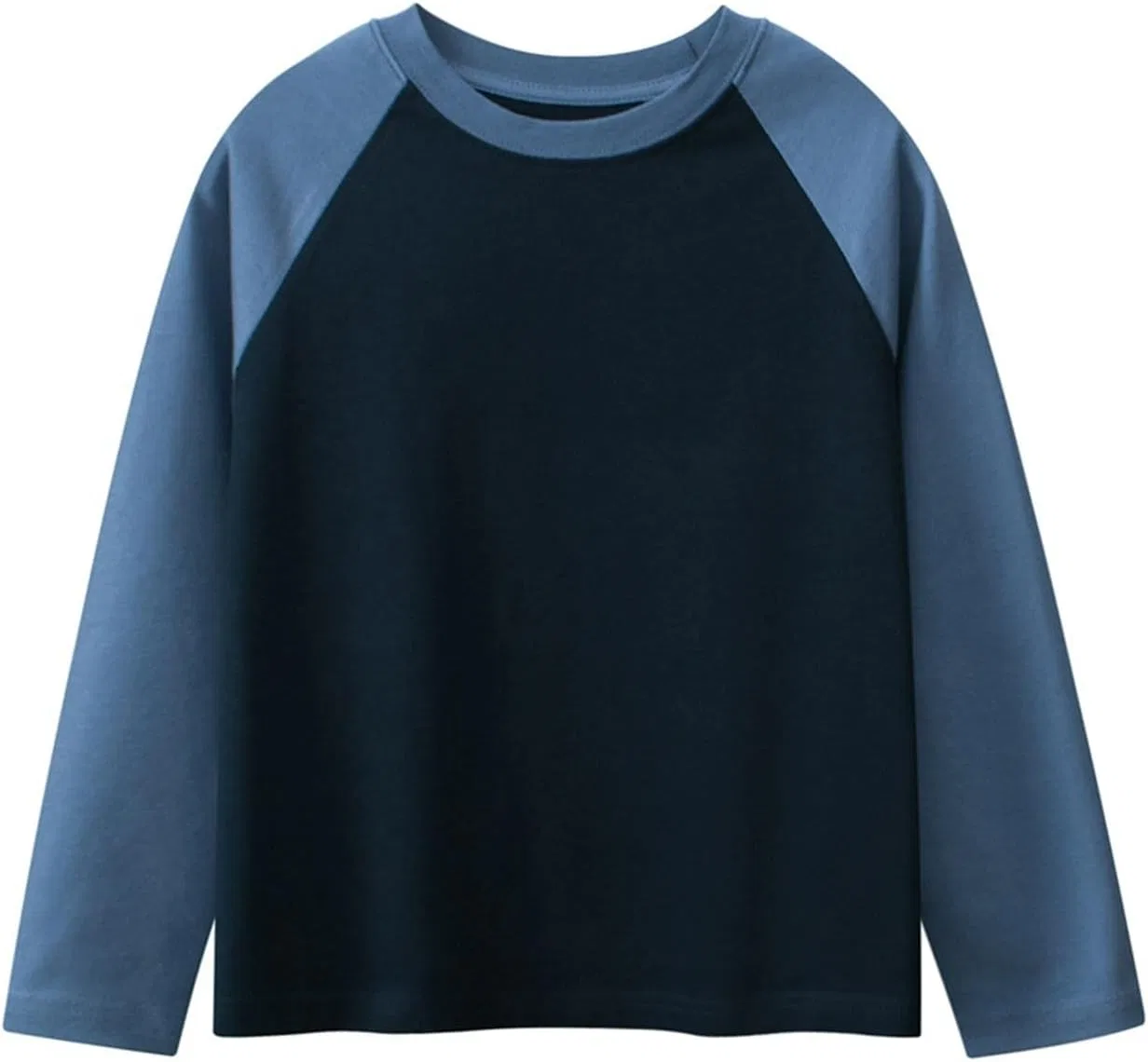 Футболка реглан с длинным рукавом, Xiaojmake, набор, Navy