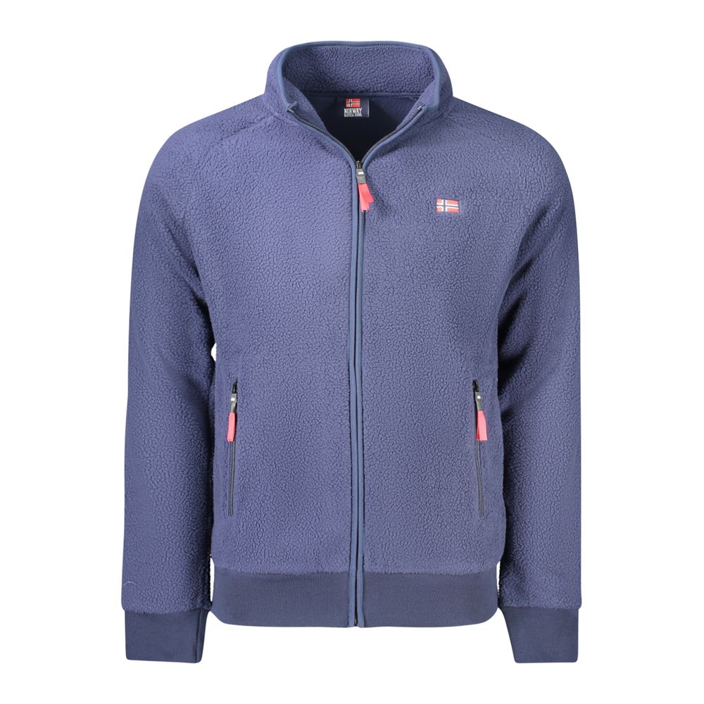 

Синяя мужская куртка из полиэстера Geographical Norway