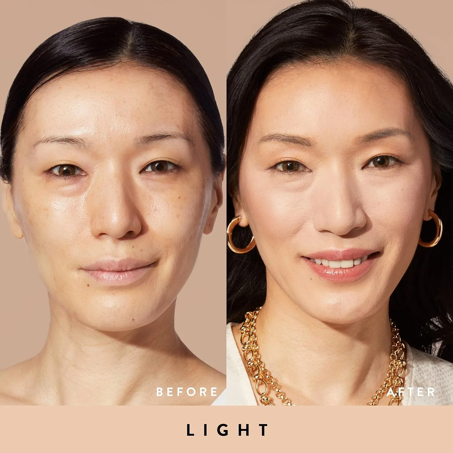 LAURA GELLER Quench-n-Tint увлажняющий легкий тонирующий увлажняющий крем Light + латекс-фри спондж для макияжа, Light — фото 3