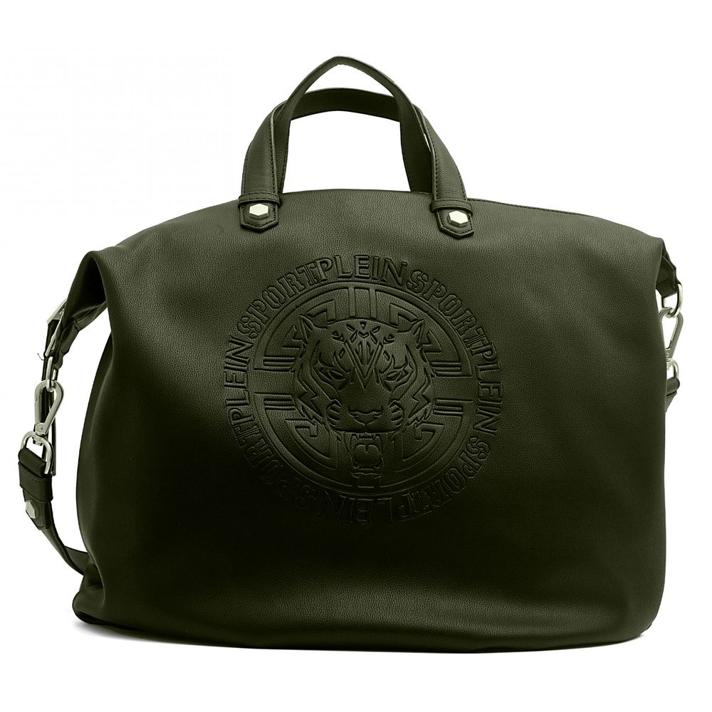 

Шикарная сумка-шоппер Army Green Crossbody Plein Sport, зеленый