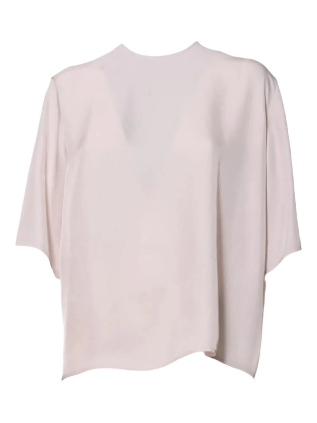 

Блузка с открытой спиной Covert, розовый