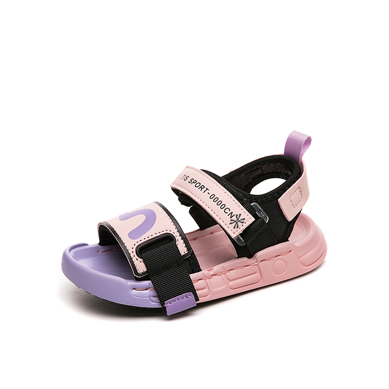 

Сандалии детские с противоскользящей амортизацией и дышащими вставками YUZHAOLIN, розовый