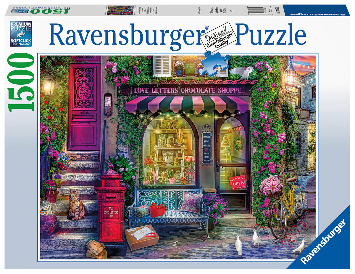 

Ravensburger, пазл, Шоколадная лавка, 1500 шт.