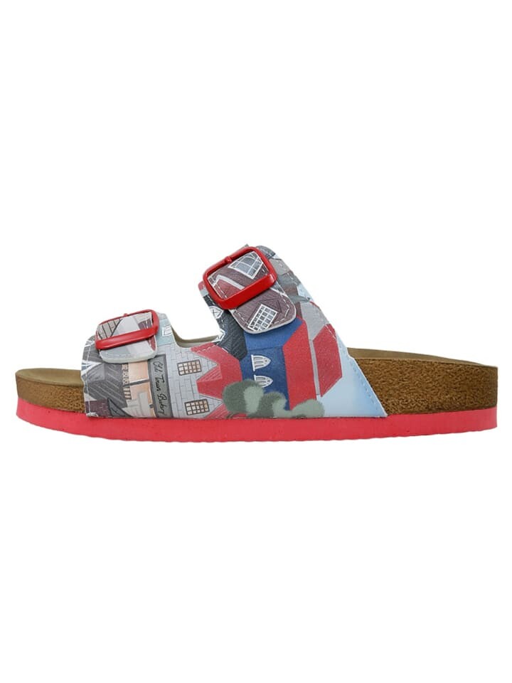 Сандалии на плоской подошве Dogo Stella Sandalen - Old Town, серый
