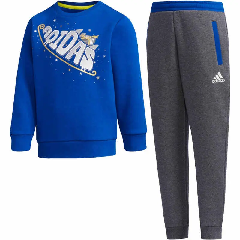 

Детская повседневная спортивная одежда Adidas, синий