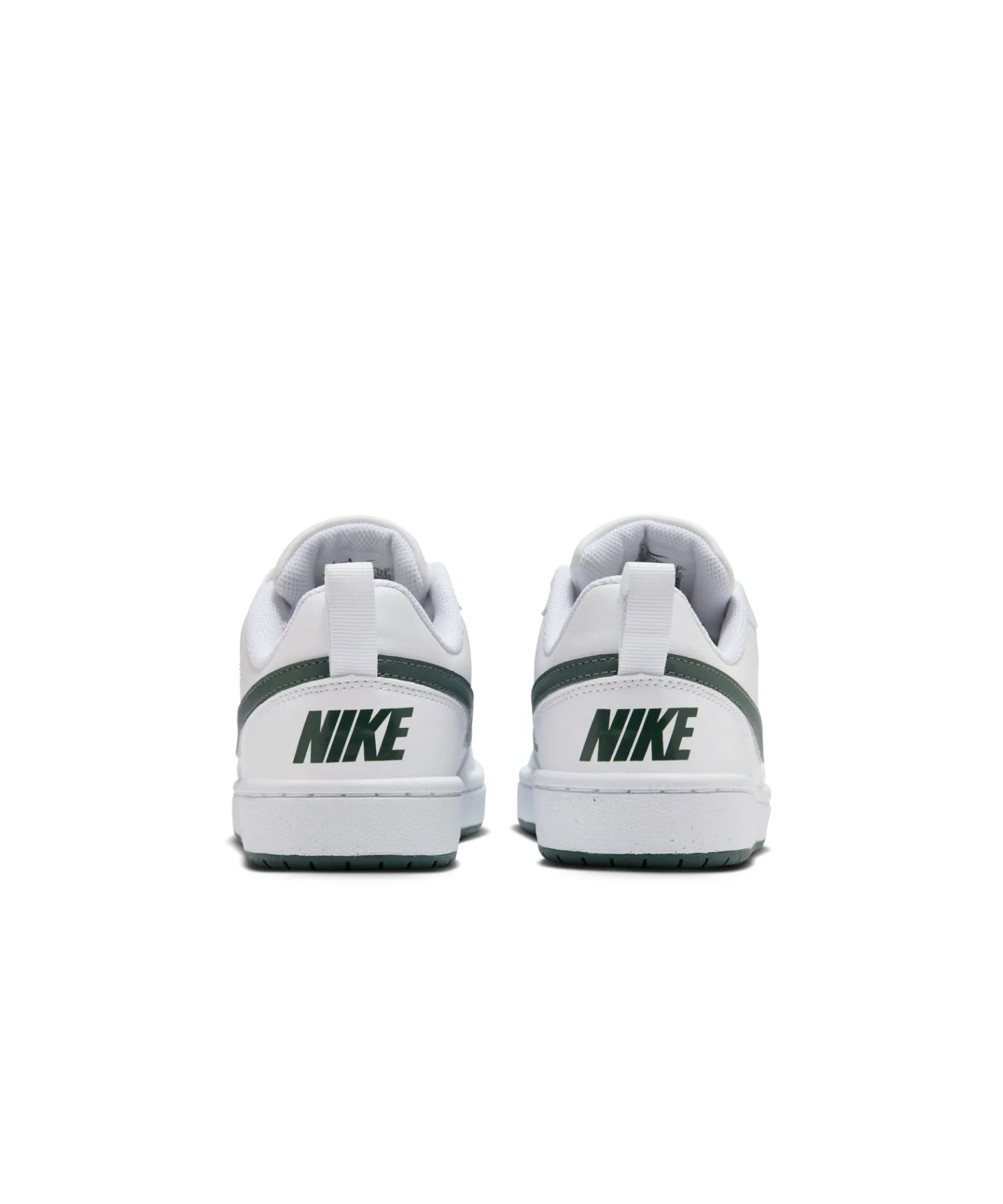Детские кроссовки низкие из переработанных материалов Nike Court Borough Low Re-Craft GS белые — фото 2