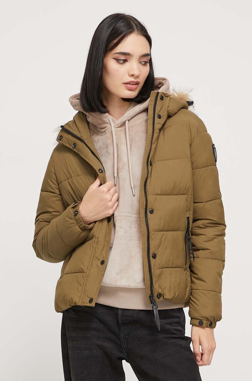 

Куртка Superdry, зеленый