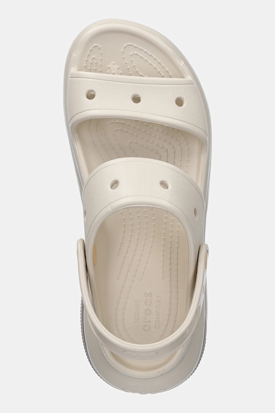 Классические шлепанцы Mega Crush Crocs, коричневый — фото 4