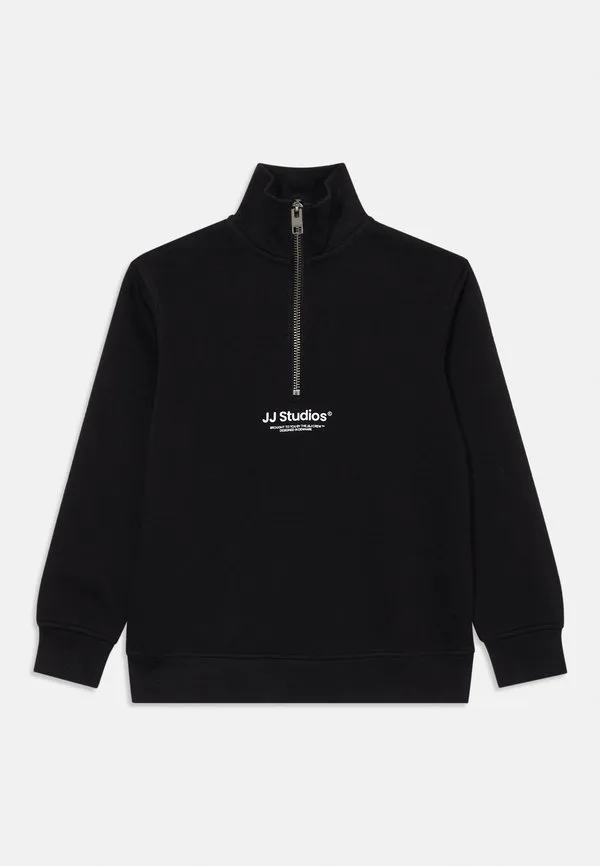 Толстовка esoho с застежкой-молнией до четверти длины hn noos Jack & Jones Junior, Black