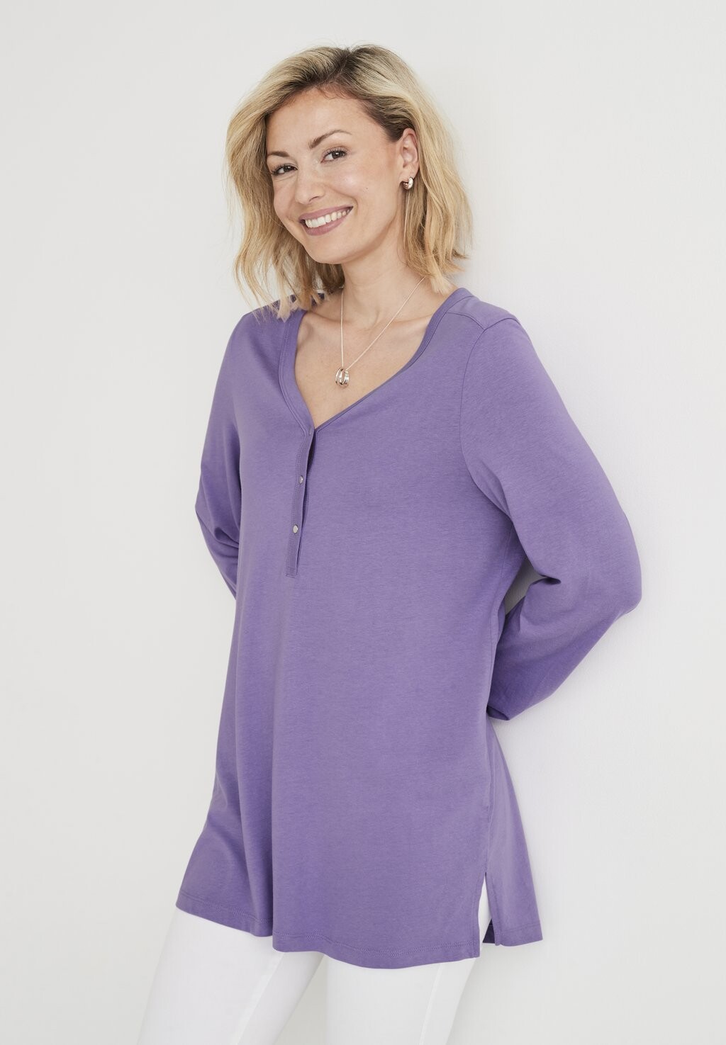 

Рубашка с длинным рукавом LINNEA Cellbes Of Sweden, цвет purple