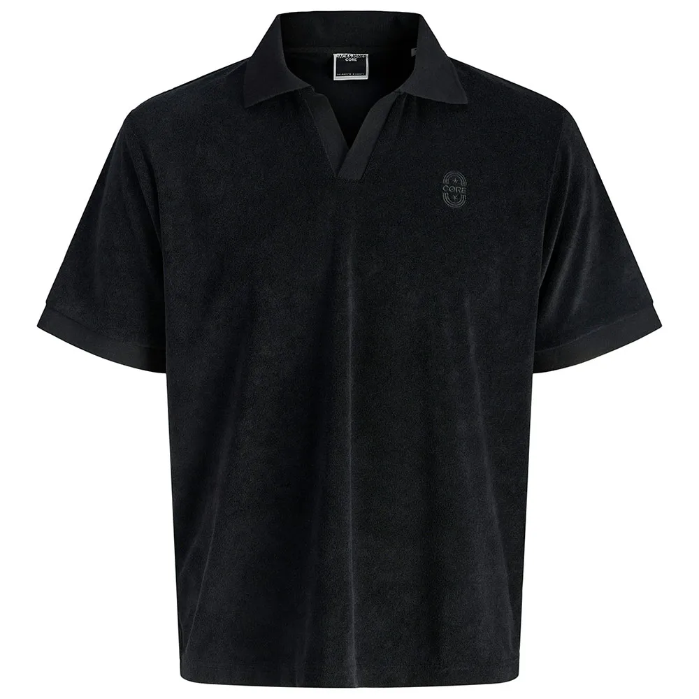 

Поло с коротким рукавом Jack & Jones Athletico Towel Polo Ss Ss25, черный