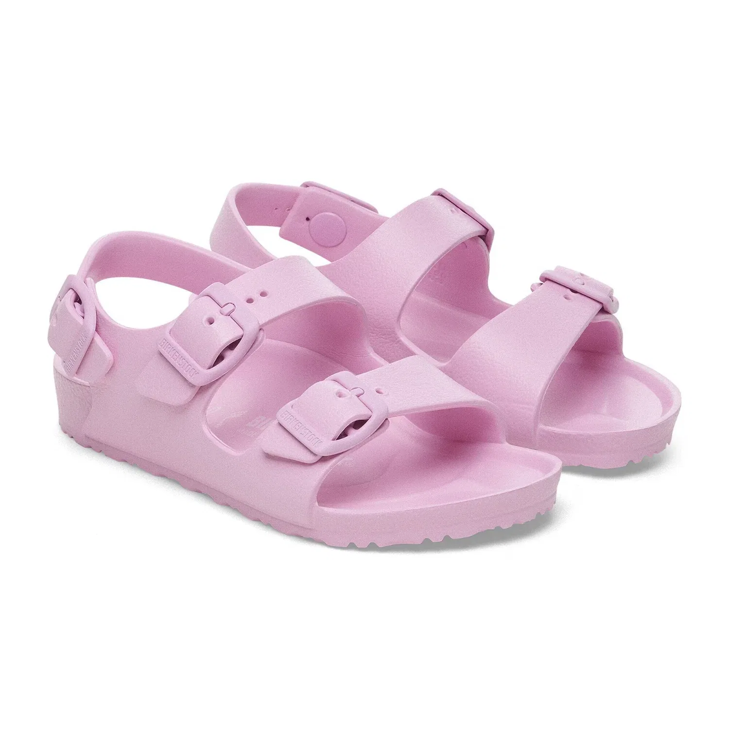 Сандалии Birkenstock Milano 1029544, розовые, с регулируемым ремешком из ЭВА, модель HAWK504