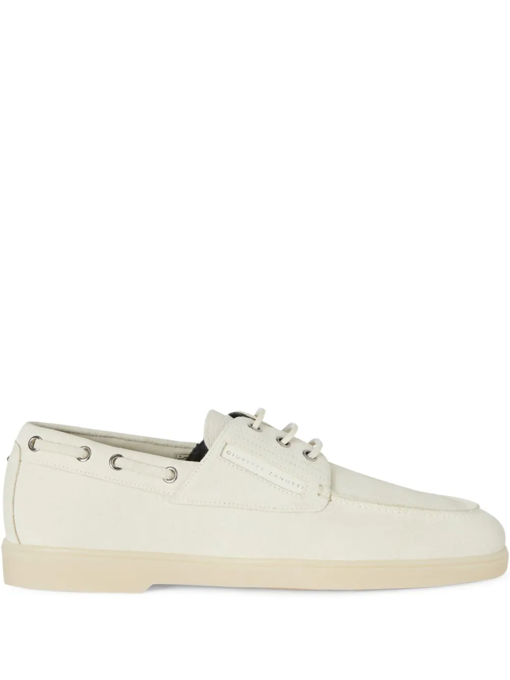 

Замшевые топсайдеры Giuseppe Zanotti, нейтральный