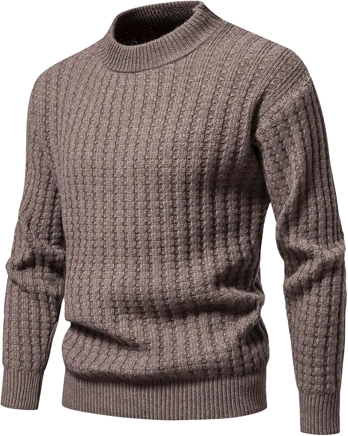 

Свитер Dgoopd мужской, кабельная вязка, свободный крой