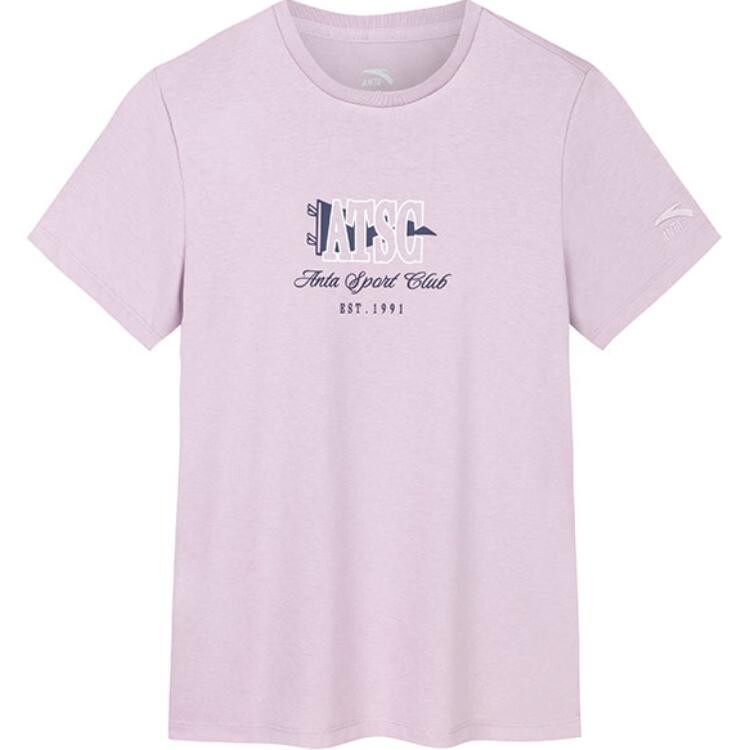 

Футболка Life Collection женская серо-фиолетовая Anta