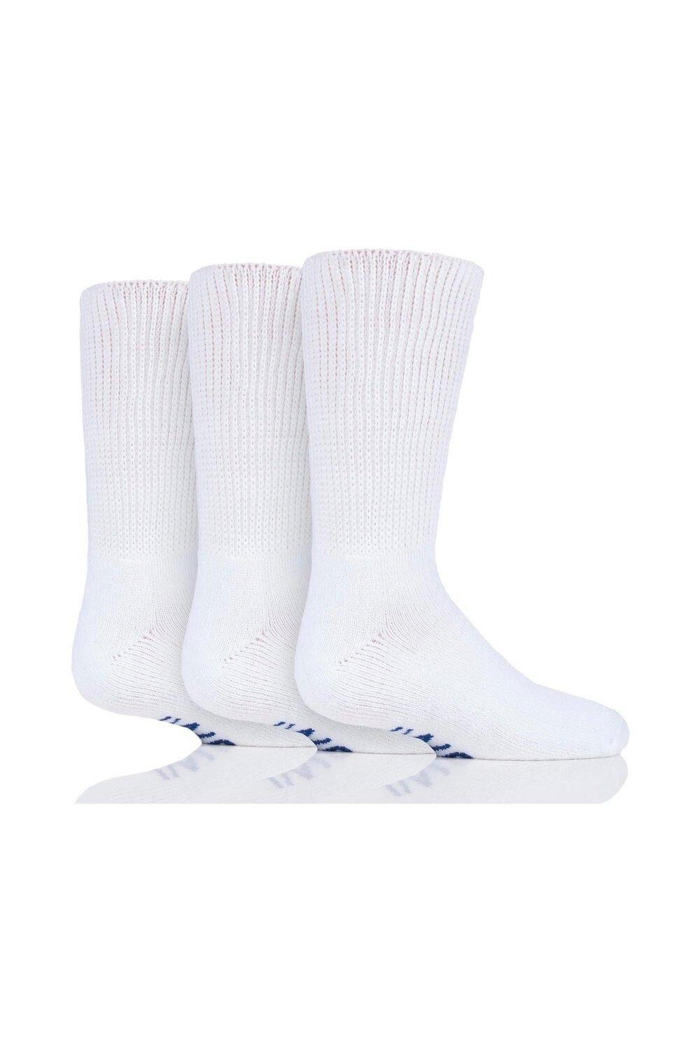 

3 пары мягких носков для диабетиков Footnurse SOCKSHOP Iomi, белый