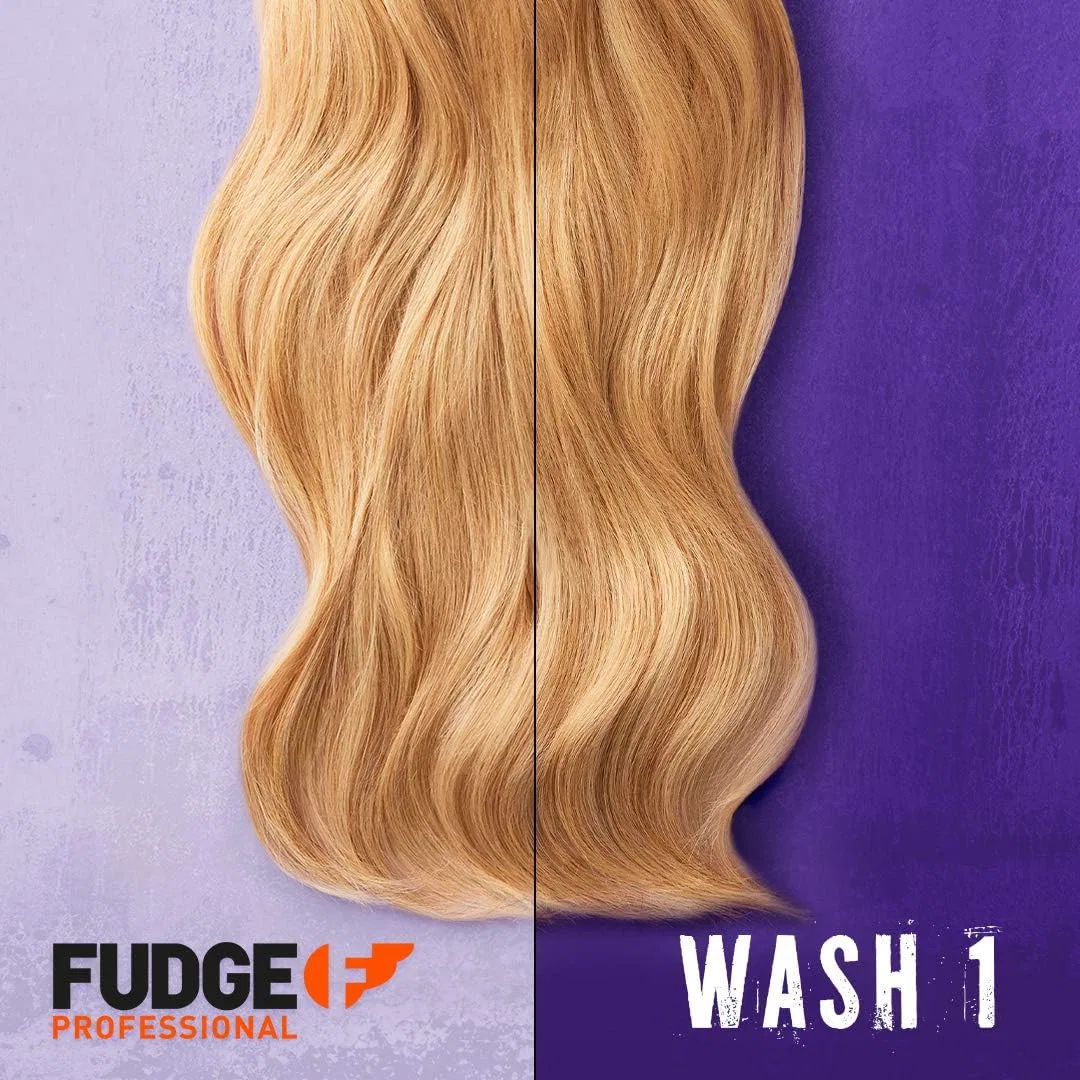 Фиолетовый шампунь и кондиционер «Clean Blonde Damage Rewind» от Fudge Professional Fudge — фото 4