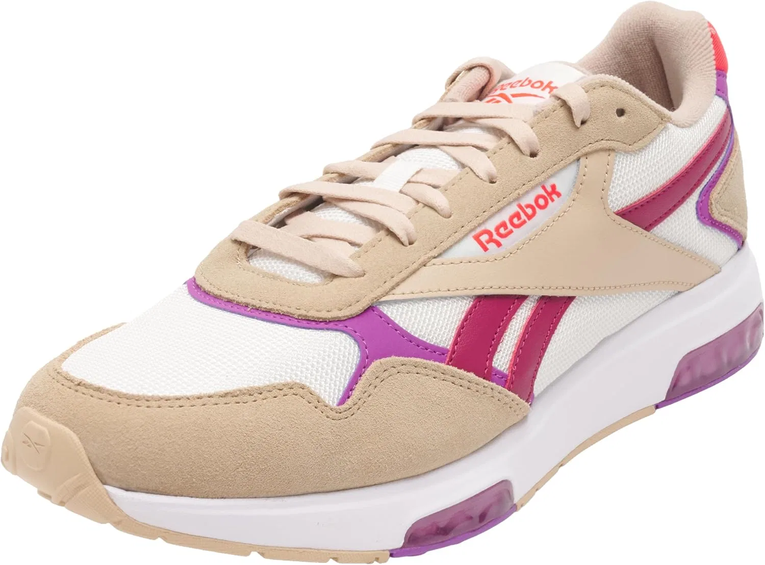 Кроссовки Reebok Unisex Glide DMX, фиолетовый/бежевый