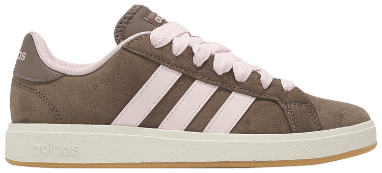 

Кроссовки adidas Grand Court Base 00s 'Earth Strata Clear Pink', коричневый