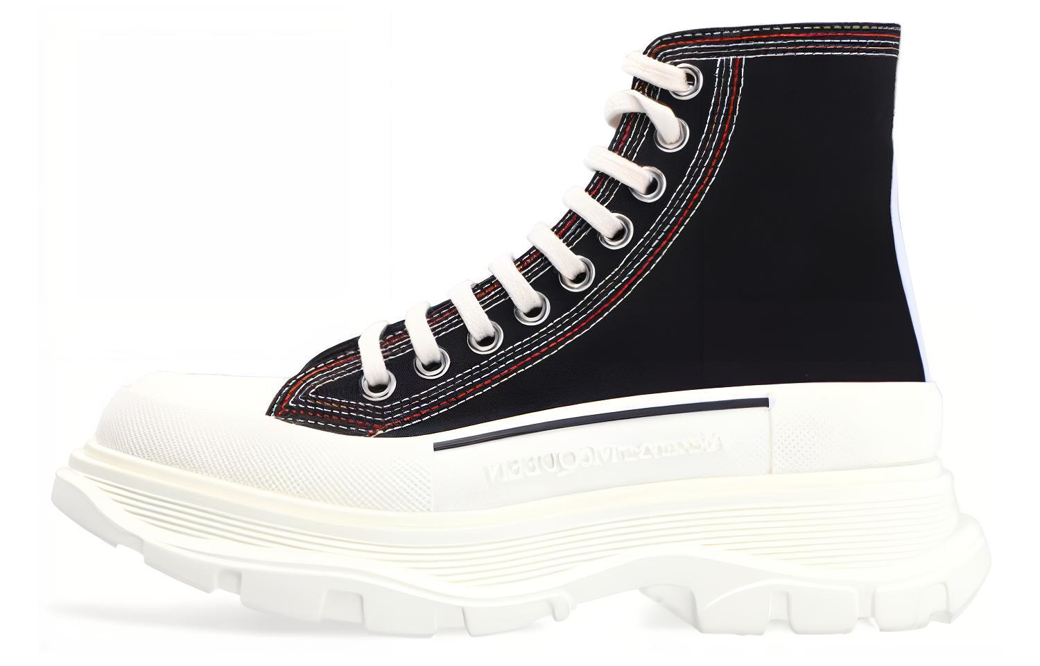 

Ботинки мужские Alexander Mcqueen Tread Slick Martin высокие, черный