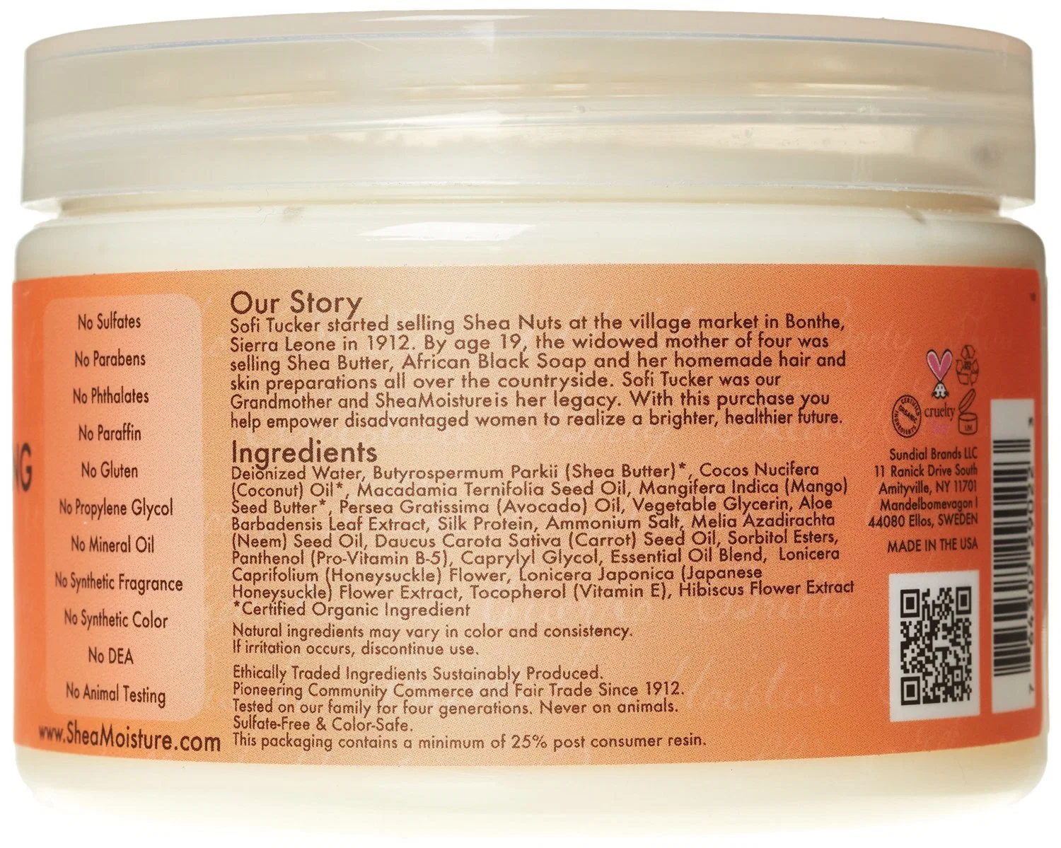 Набор кондиционера и смузи для усиления завитков Coconut and Hibiscus от Shea Moisture Shea Moisture, Coconut Hibiscus Pack — фото 2