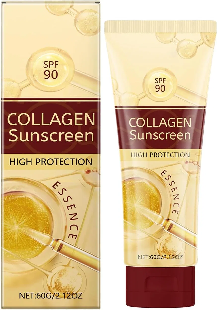 Солнцезащитный крем SPF50+ с коллагеном, Generic, 80 г
