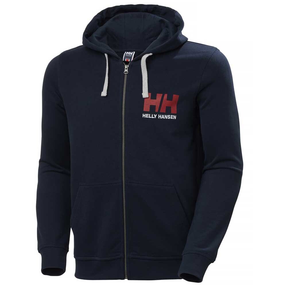 

Толстовка Helly Hansen Logo Full Zip, синий