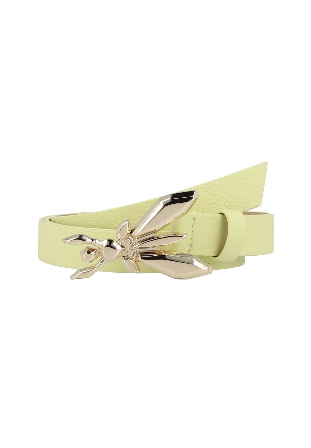

Ремень кожаный PATRIZIA PEPE, цвет Light Sunny Lime