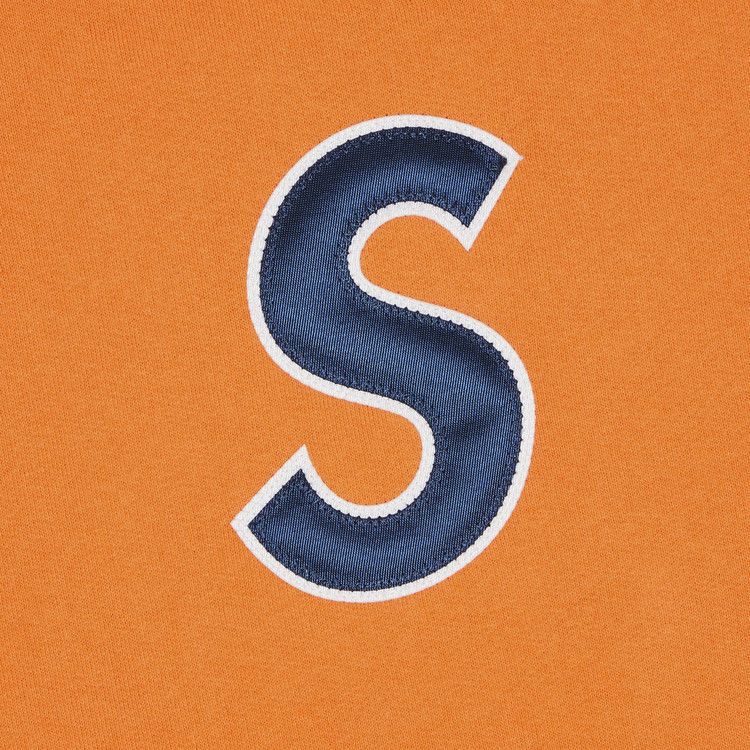 Толстовка Supreme S Logo Hooded Sweatshirt, Light Orange — фото 2