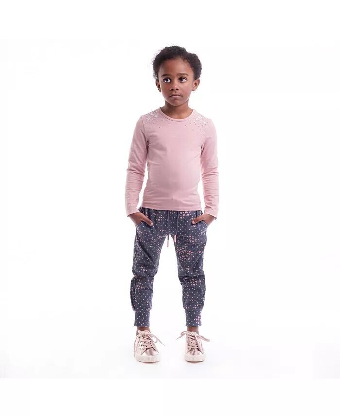 

Little Girls Joan FW24 Сердце Imoga Collection, серый