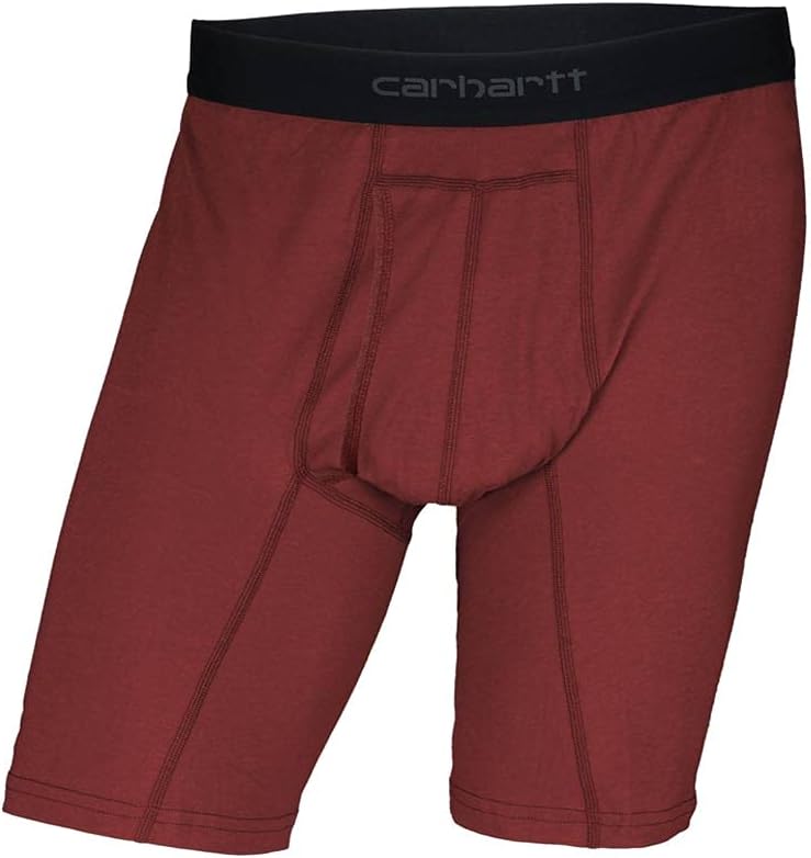 

Carhartt Мужские боксеры MBB124 5 дюймов, 2 шт, Fired Brick