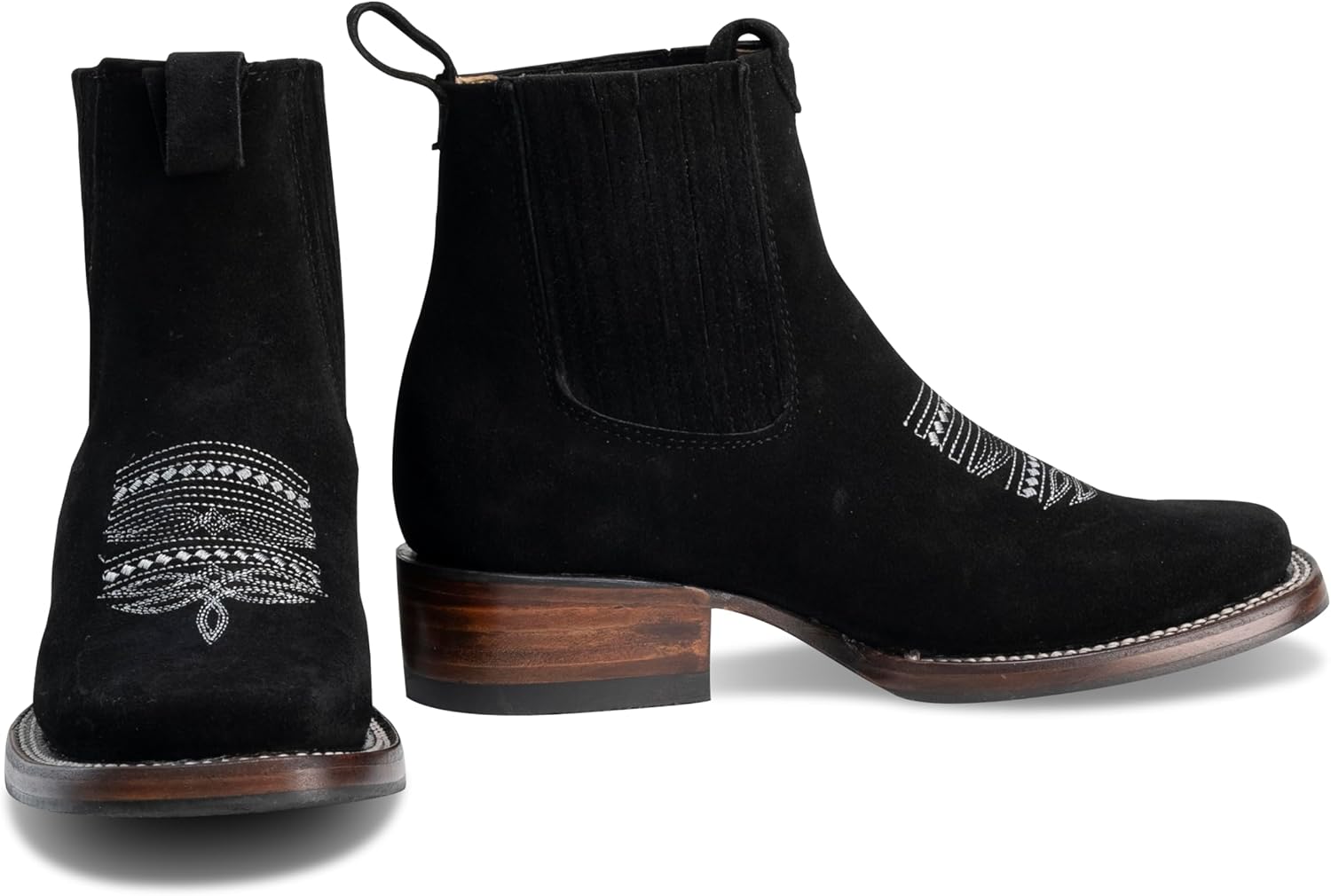 Мужские короткие западные ботинки Joe Boots 723 Joe Exclusive, черный — фото 3