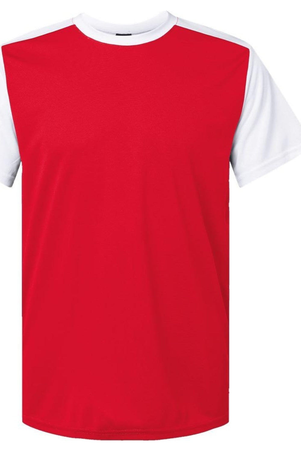 

Бейсбольная майка Alleson Athletic Crewneck, красный/белый
