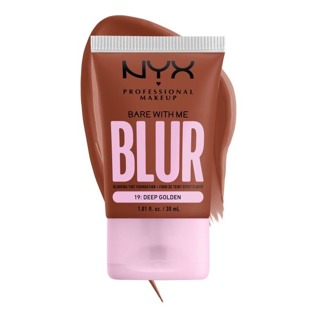 Nyx bare with me размытая основа NYX Professional Makeup, цвет deep golden, 30 мл — фото 2