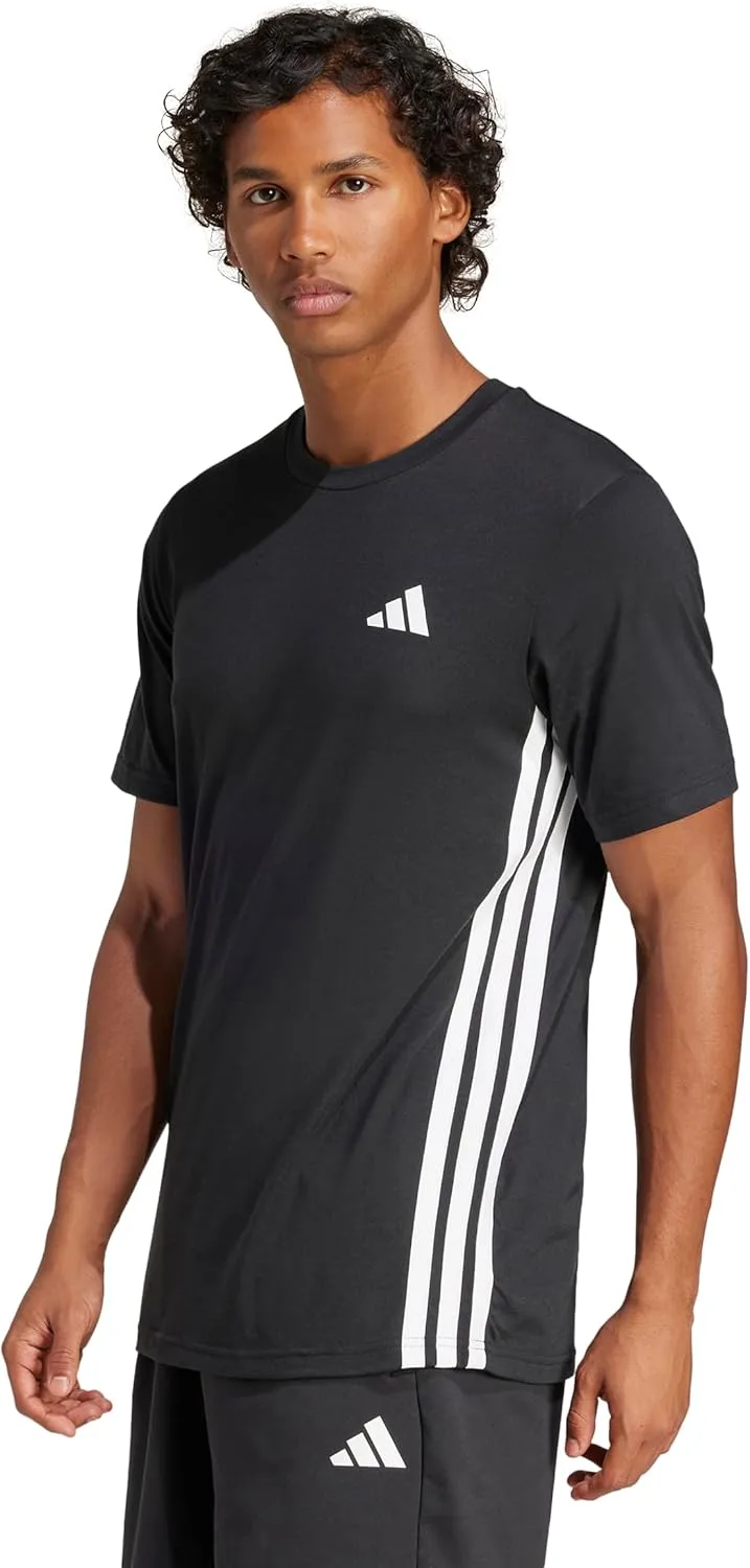 Футболка adidas Men's Train Essentials FeelReady 3-Stripes — фото 2