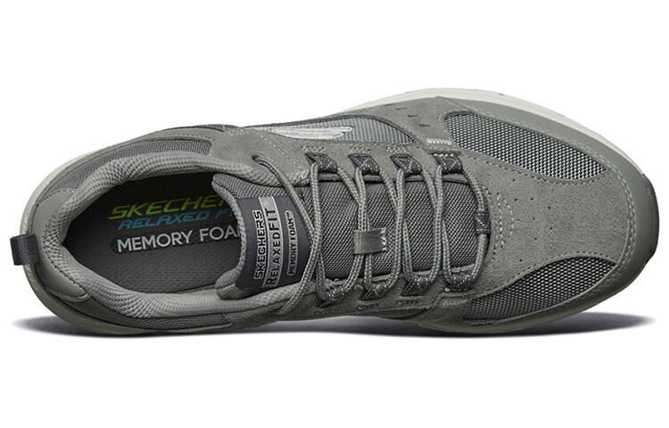 Обувь для жизни Мужская низкая серая/белая Skechers — фото 4