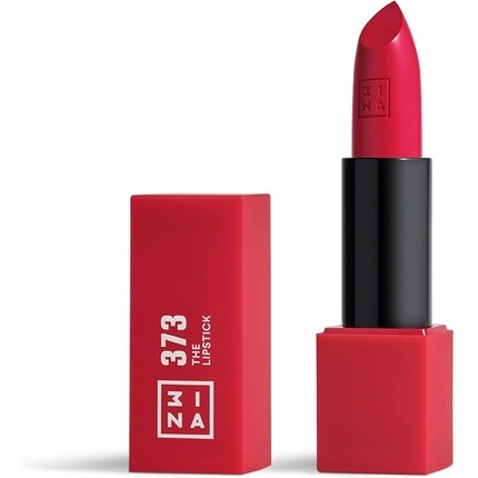 

3INA Makeup The Lipstick 373 Губная помада цвета фуксии с витамином Е и маслом ши Стойкий цвет губ Матовый финиш Кремовая текстура Веганский продукт Не тестируется на животных