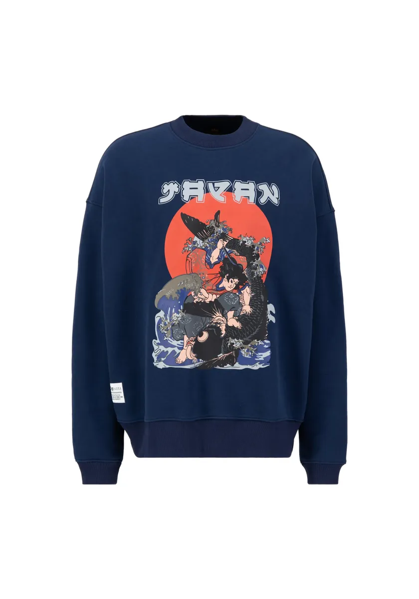 

Свитер Alpha Industries " Alpha Industries Мужчины - Толстовки Japan Warrior Sweater ", синий
