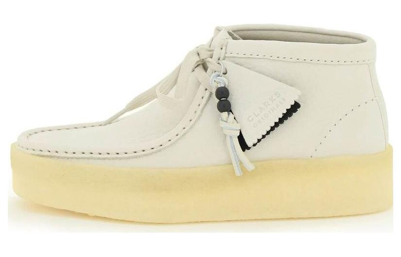 Ботильоны Originals женские белые Clarks